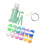 Hand Knitting Machine Tool Set with 12-Color Acrylic Yarn 5