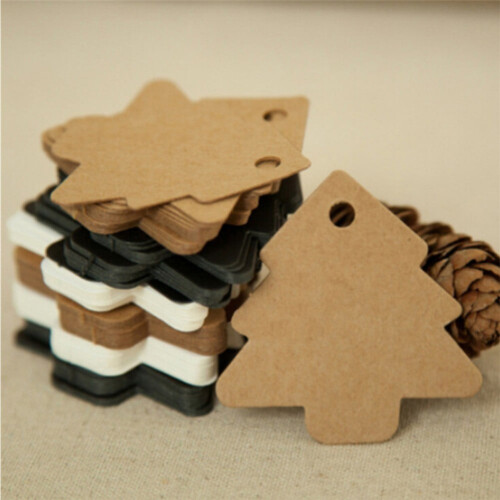 Kraft Paper Tree Tags Blank 50 Pieces 1