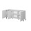Cama Commode NOVA 155x40x72 white matt 2