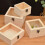 Wooden Gift Box with Hinged Lid Unfinished  Small 7