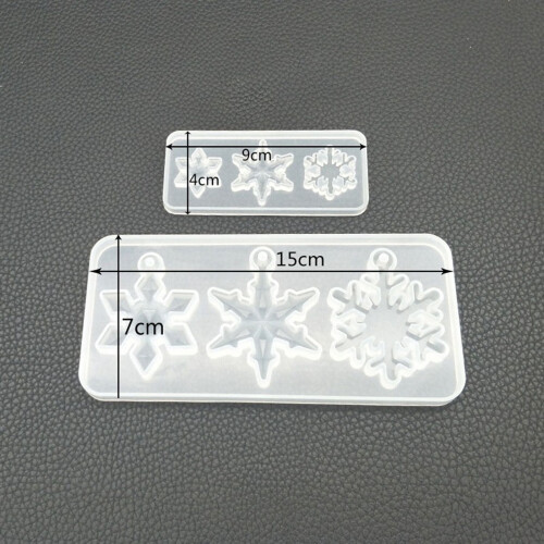 Silikon-Schneeflocken-Ornamentform für Harzguss 2
