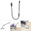 Φως ανάγνωσης USB, εύκαμπτος μίνι φακός LED 5V, εύκαμπτος ραβδί με λαιμόκοψη, 5