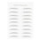 Waterproof Eyebrow Tattoo Stickers Black 05 8