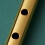 Brass Irish whistle in C/D key 6-hole tin penny whistle 6