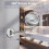 Wall-Mounted Lighted Makeup Mirror 8" 1X/10X 3-Color 4