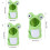 Bird flight suit warm parrot costume frog design 3 sizes 5