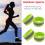 Reflective Arm Belt for Night Running and Cycling4pcs 3