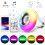 Intelligente LED-Lampe E26/E27 12W RGB Bluetooth-Lautsprecher 3