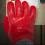 Red Insulating Gloves 400V 1 Pair for Electrical Work 4