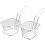 Stainless Steel Mini Fry Basket 4 pcs 4