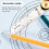 Angle Protractor with Wooden Handle 2 pcs 8