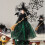Witch Plush Doll Decoration 2 pcs Black Green 2
