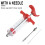 Meat Injector Syringe Plastic with Screw-on Needle 5