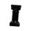 Classic Greek Statue Resin Pillar Desktop Decor Black 2