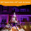 Husfou Halloween Spider Web Set with Light-up Spider and 4