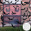 Halloween decoration set for home 3D bats table runner 7