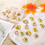 Bee Decor Resin Bumble Bee Embellishments 40 pcs 6