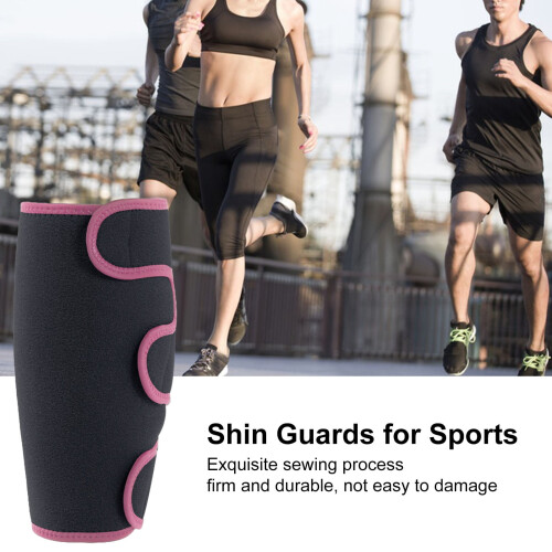 Soccer Shin Guard Elastic Adjustable Compression Sleeve 1 Pc 2