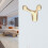 Leke towel hook waterproof durable 1 pack 5