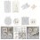 SOFEIYA bow lace tray silicone mould 1 pc 5