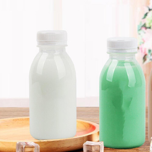 Plastic Milk Bottle Transparent 100ml 11.6x3x4cm 2