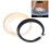 Guitar Neck Binding Strip ABS Plastic Black 1650mm x 6mm 7