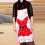 Solacol Christmas apron for bar and restaurant staff 3