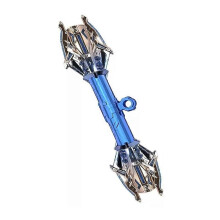 (Blue) Lightsaber Fidget Spinner, Multifunction Double-Headed Retractable Lightsaber
