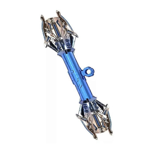 (Blue) Lightsaber Fidget Spinner, Multifunction Double-Headed Retractable Lightsaber