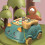 Chatter Phone Pull Along Toy Green Early Learning Toy 1 pc 5