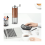 Manual Coffee Grinder Adjustable Coarseness 3PCS 5