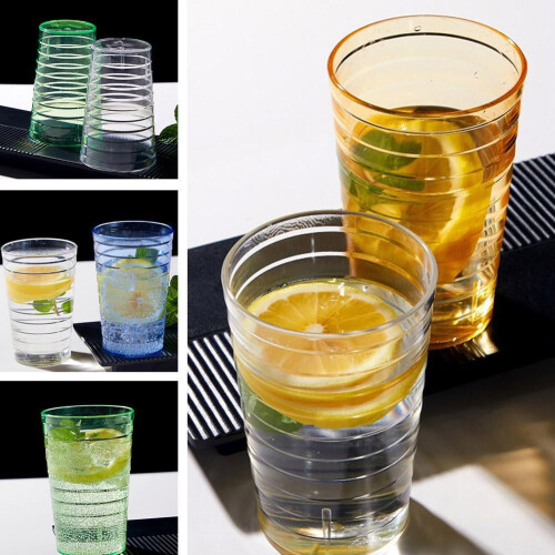Acrylic Drinking Cups High-Grade Plastic 6pcs 2
