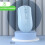 PWPSG Wireless Silent Mouse Blue Ergonomic 3 DPI Levels 1
