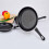 Cast Iron Frying Pan Non-stick Thick 20 cm 6
