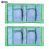 Mikrofibermoppdynor för Swiffer Wet/Dry, 2-pack 3