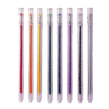 8pcs/set Cute Glitter Quicksand Note Marker Pen Children's Watercolor Quicksand Hand Account Pen Kawaii Stationery School Supplies 2024