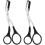 Eyebrow Trimmer Scissors Stainless Steel 2PCS 1