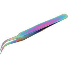 Eyelash Extension Tweezer Curved Stainless Steel 1 Pair