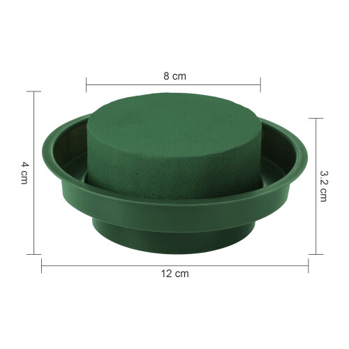 Floral Foam Kit Green Round Wet 5 Pack 1