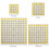 Acrylic quilting ruler square clear 5 pack 2