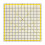 Acrylic quilting ruler square clear 5 pack 3