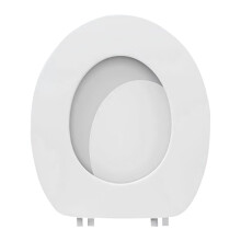Padded Oval Elongated Toilet Seat Soft Vinyl 1 Pack