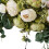 Artificial Rose Peony Garland 30 Inch Handmade 6