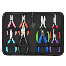 Jewelry Pliers Set for Wire Wrapping and Repair 8 Pieces