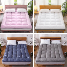 Full Mattress Pad Pillow Top Cotton Quilted Protector Pink