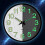 Luminous Wall Clock Silent Night Light 30cm 4