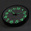 Luminous Wall Clock Silent Night Light 30cm 2