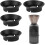 POWKOL silicone grinder washer replacement set 4 pieces 1