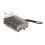 Taco fryer basket with grip handle holds 6 shells 8