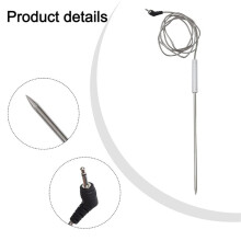 3X Helilyco Stainless Steel Meat Probe Replacement for  TP-16 TP07, 20.5cm